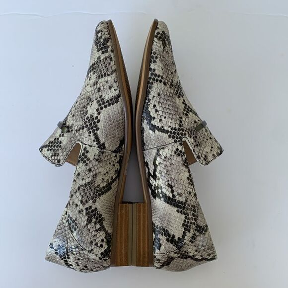 Clarks cushion plus grey snake python Gris oxford woman’s size 7.5 NWT - Picture 7 of 10